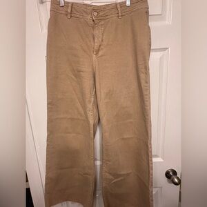 Mango Women's Tan Ankle Jeans